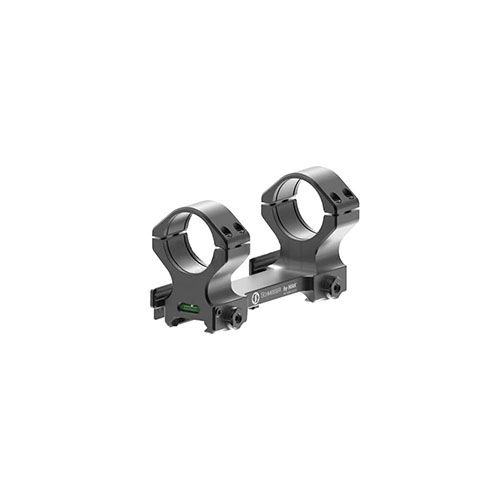 Die SCHMEISSER QSM Mount bietet langlebige Präzision mit einem Selbstsicherungshebel für Picatinny-Schienen und einem integrierten Spirit Level für perfekte Ausrichtung.